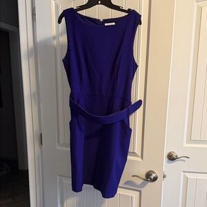 Calvin Klein Royal Blue Mini Dress